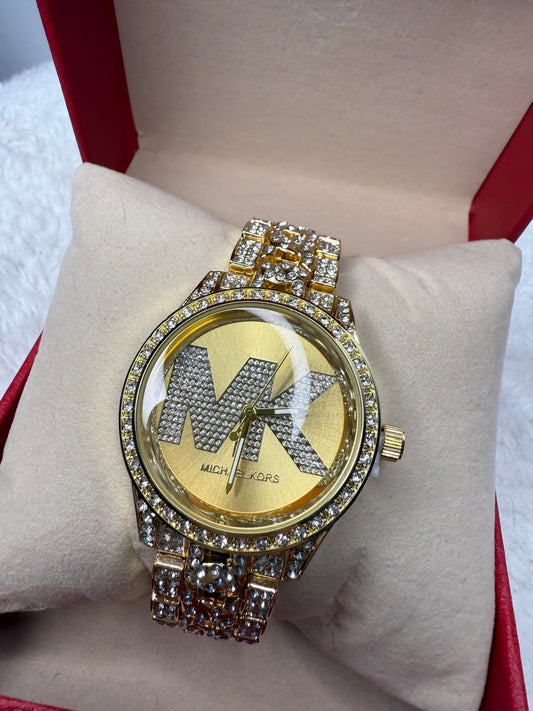 RELOJ MUJER MK 1 DORADO