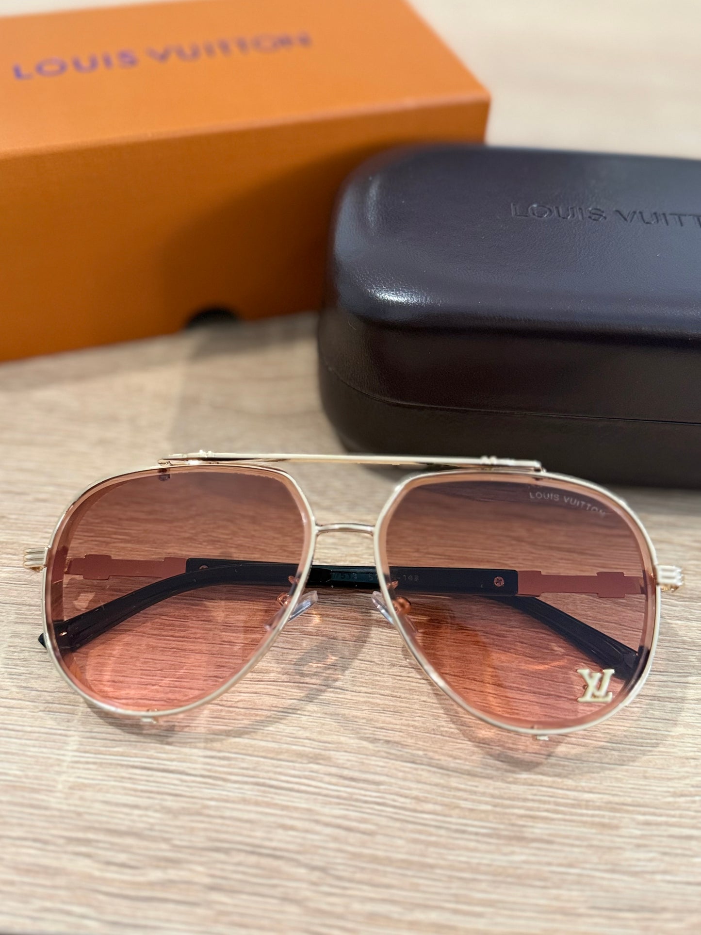 Gafas lv marrones