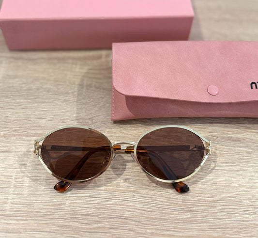 Gafas miu miu marrón