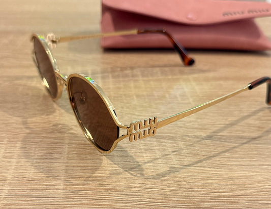 Gafas miu miu marrón