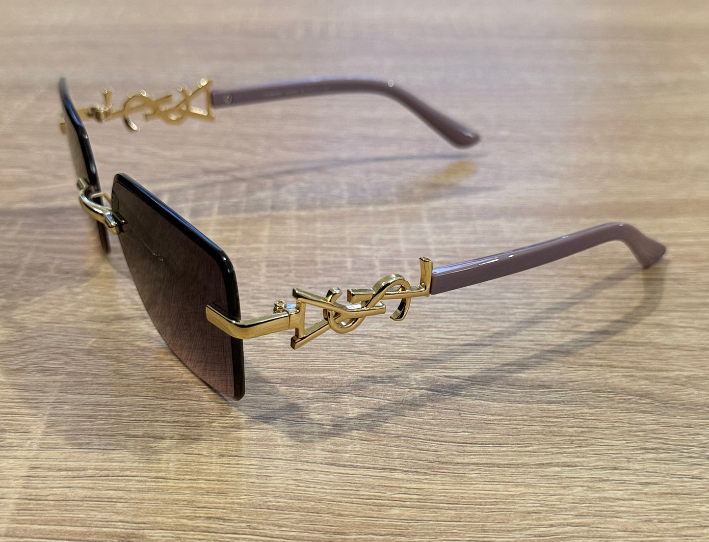 Gafas ysl cristal lila